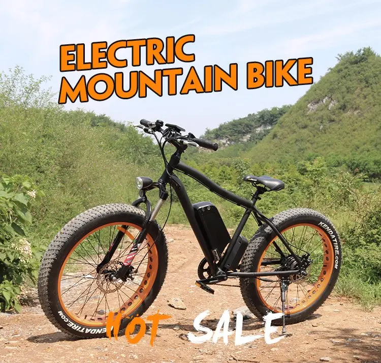 fat tire electric mountain bike