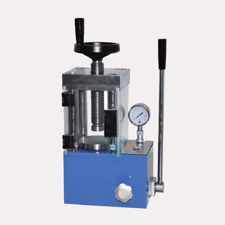 24T Manual Hydraulic Pellet press machine for powder pressing in labs