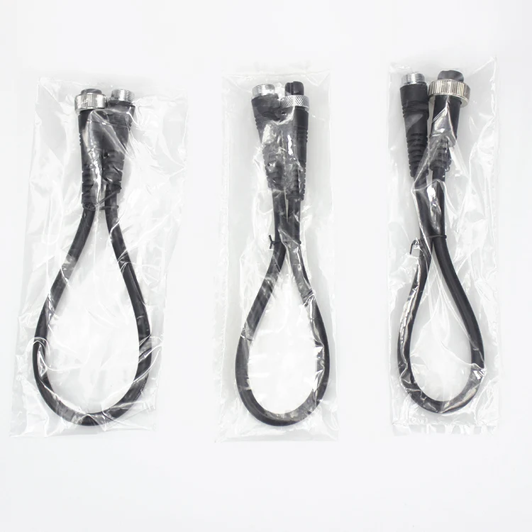 2pin Maletofemale Electric Fishing Reel Power Cord Fast Charging