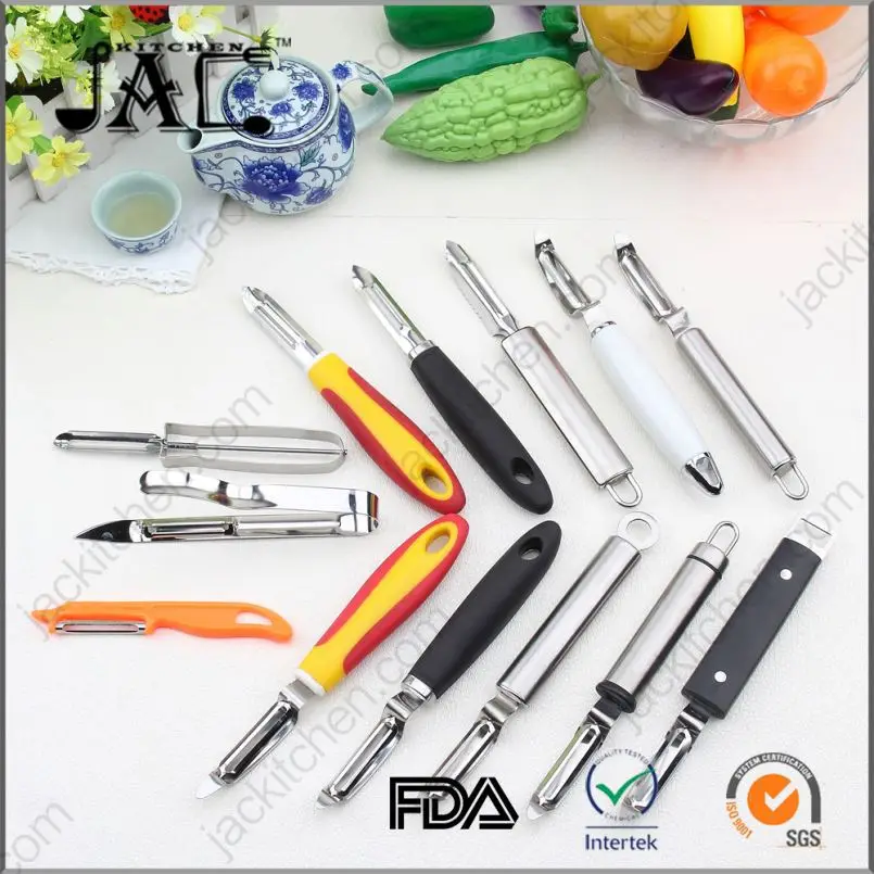 Manual Flexible Stainless Steel Y Shape Ceramic Peeler