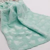 New Design China High Quality 100% Polyester Super Soft Minky With Heart Pattern