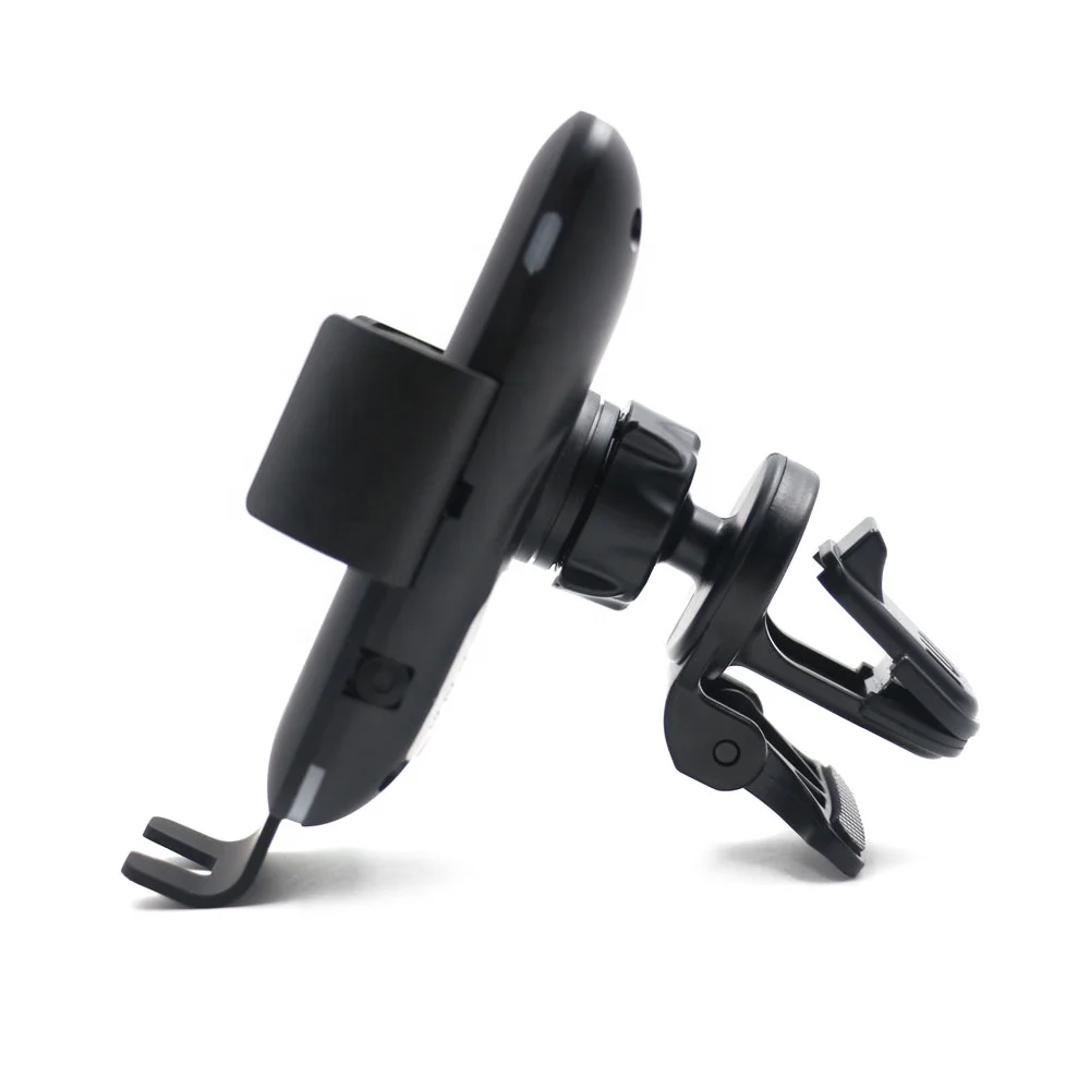 
Auto Infrared & magnetic coil Sensor Qi Wireless Car charger 15W Phone Mount Holder 