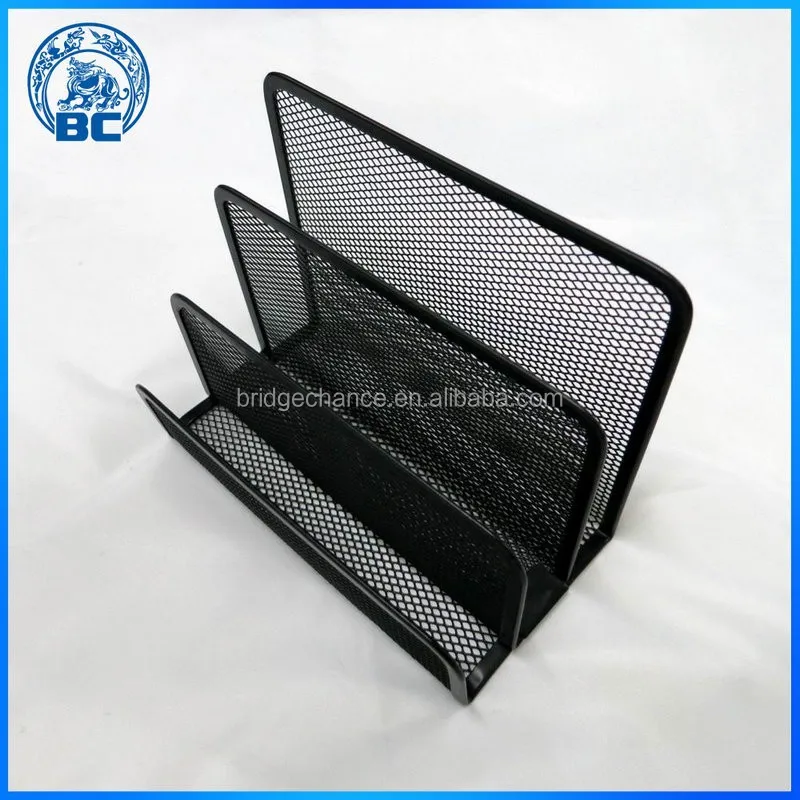 
4 Divided Paper And Letter Organizer,Desktop Letter Holder 