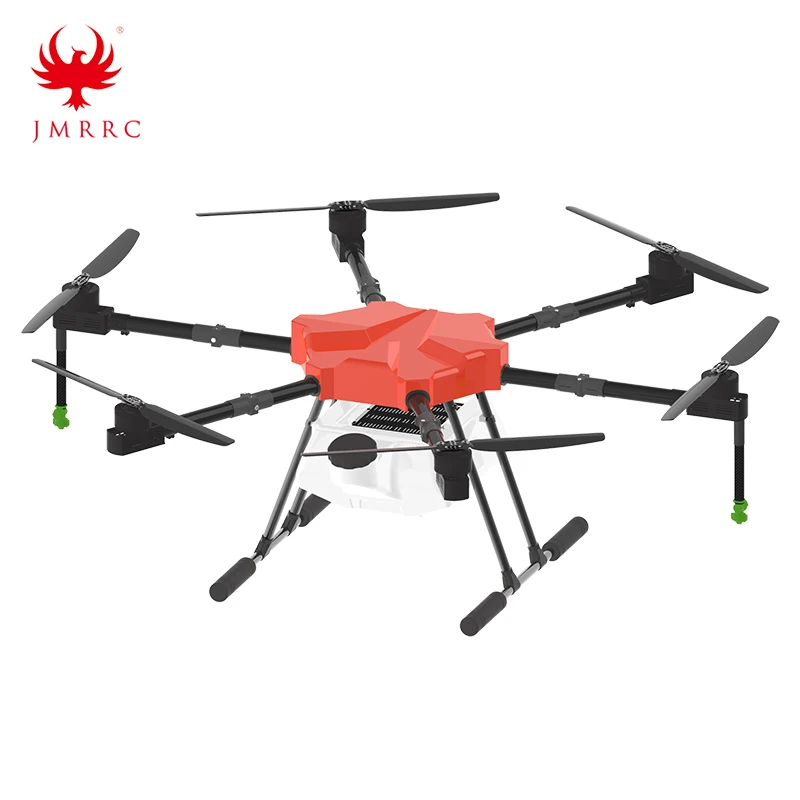 

JMRRC V1250HZ 10KG Agricultural plant protection drone Spraying uav Hexa carbon fiber for farmer Cheaper lighter uav drone spray