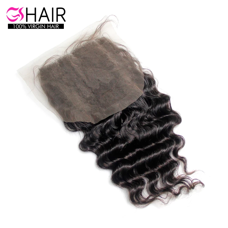 

Wholesale 4x4 5x5 6x6 humain hair with closure peruvian lace closure for women