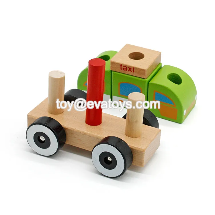 New Product Wood Taxi Car Mini Toys Gift Toys,High Quality Kids Wooden ...