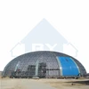Heavy Steel Space Frame for Coal Shed