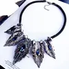 Korea new accessories fashion full leaves clavicle chain necklace female pendant exaggeration brief paragraph sweater chain