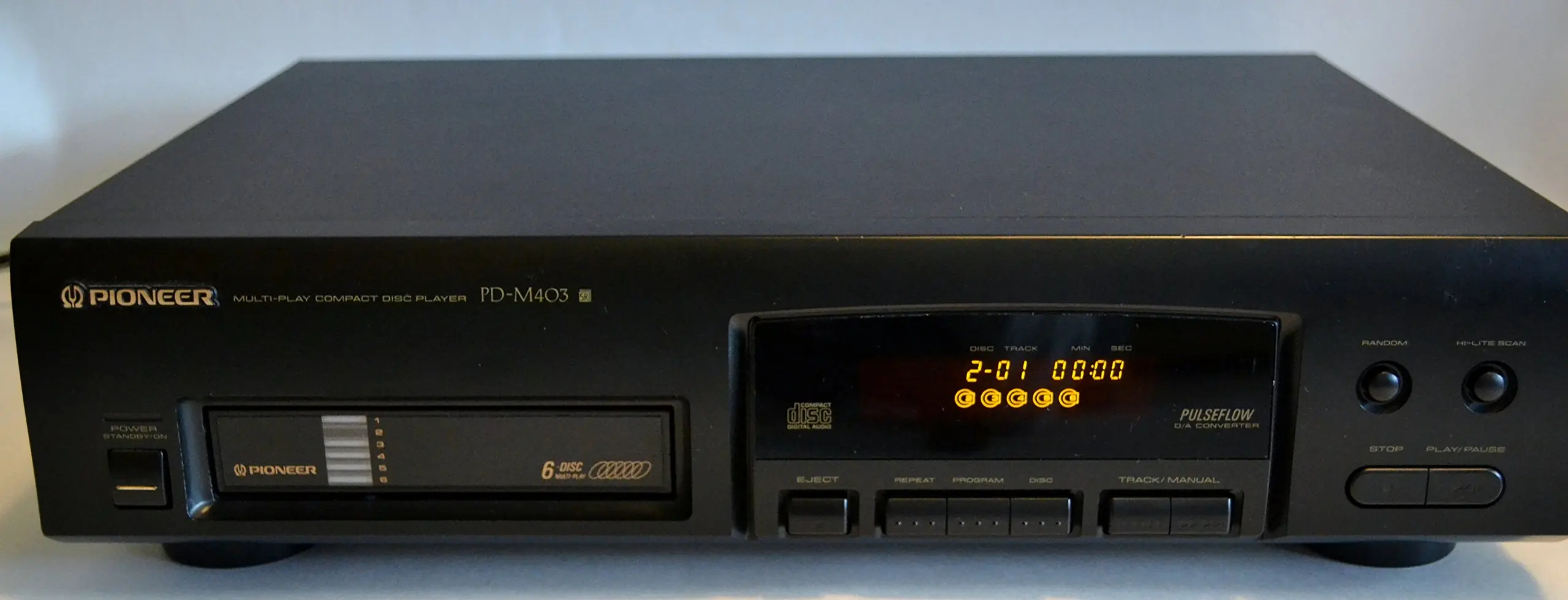 Get Quotations · Pioneer PD-M403 6 Disc Compact Disc CD Changer Player
