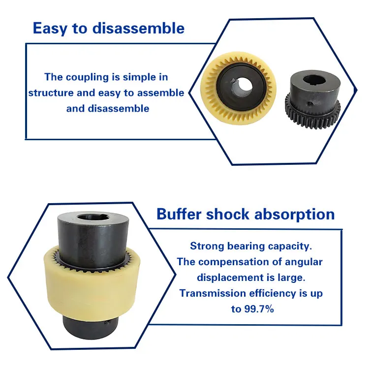 High Quality Rubber Gear Tooth Coupling