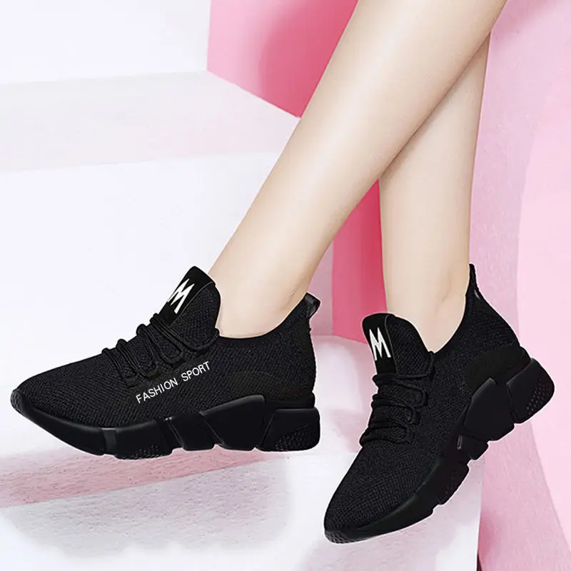Spring Woman Shoes Freely Lace-up 