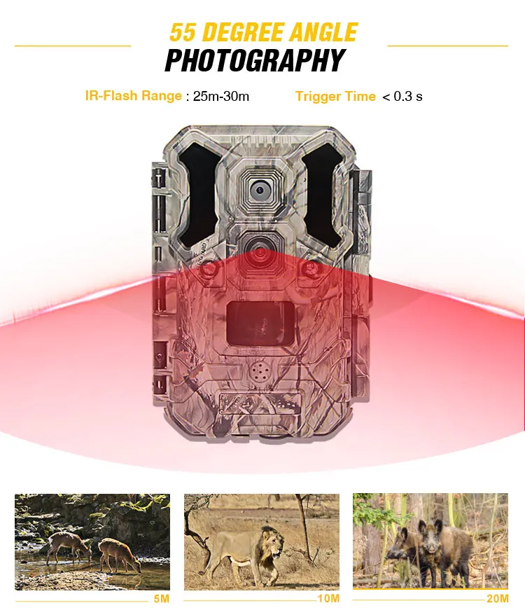 Keepguard No Glow Trail Wildlife Camera Barbidecyu Viewer Xenon Trail Camera Small With  Sound Record Sim Sd Card