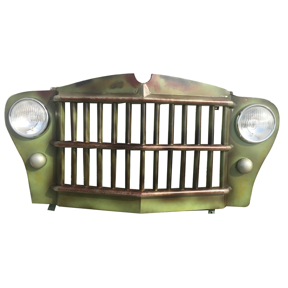 1975 Vintage Car Grill Wall Art With Lights Buy 1975 Vintage Car