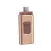Custom 4in1 OTG USB Flash Drive For Iphone Android Type-C and PC Pendrive Multi-Functions Usb Flash Stick