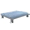 Foldable Galvanized Rolling Metal Storage Cage Wire Mesh Container
