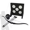 Kids Toy Bow & Arrow Archery Set with Arrow Holder with Target Stand - LED Light Up Function - Hunting Series Toy for Girls, Pin