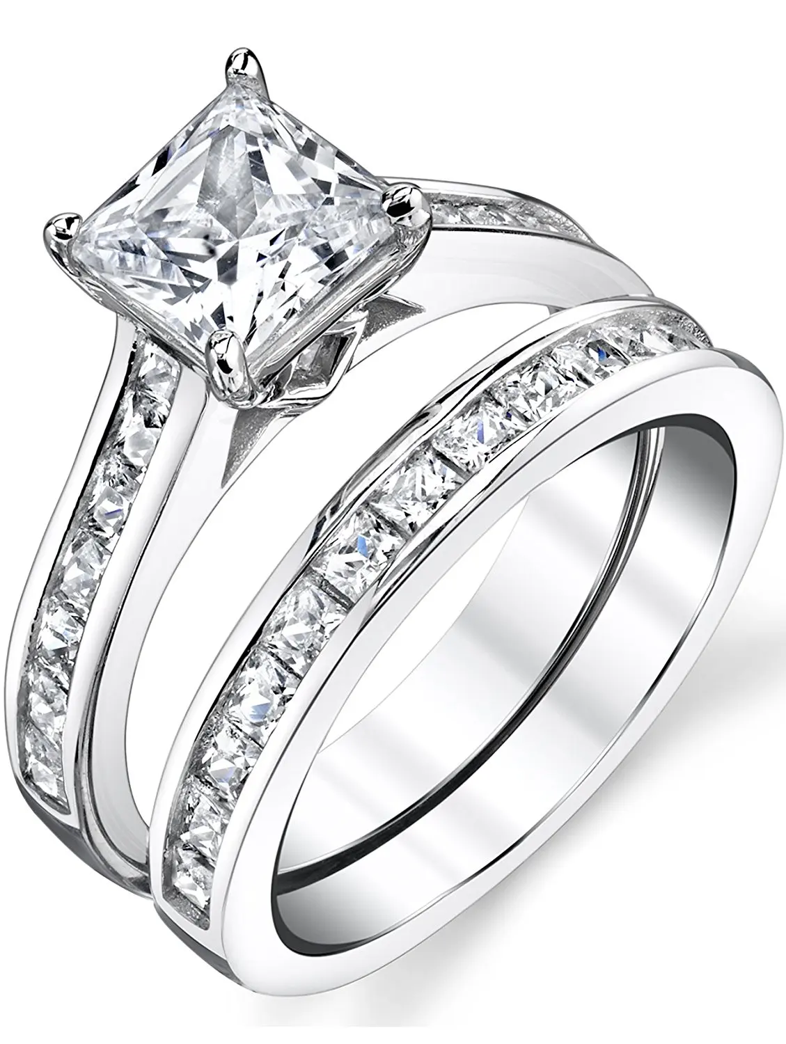 Cheap Princess Cut Bridal Ring Sets Find Princess Cut Bridal Ring