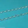 Sterling Silver 925 3x4mm OVAL ROLO Cable CHAIN