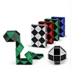 Folding Magic Snake Cube Twist Puzzle Collection of Fun Snake Toys Kids Magic Sets for Children 24 /36/48/72 Wedges