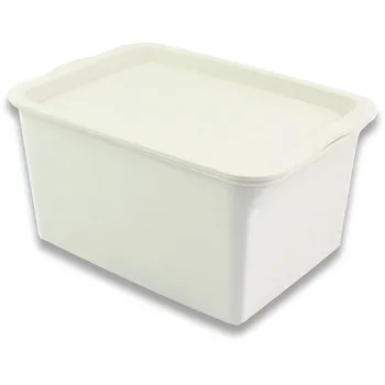 Pretty Cute White Plastic Storage Boxes With Lid - Buy Pretty Storage