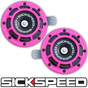 Sickspeed 2Pc Blue Super Loud Compact Electric Blast Tone Horn for Car//Truck//SUV 12V P3 for Land Rover Range Rover Sport