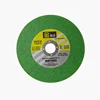 5 inch 1.5mm resinoid cut-off disc green color high speed cutting wheel