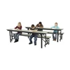 Orizeal folded bench