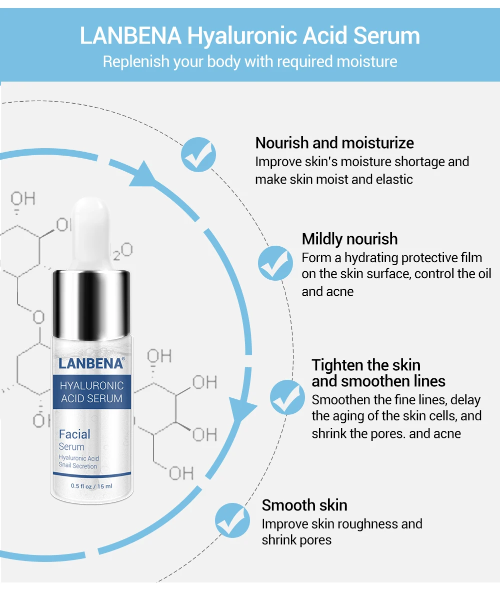 LANBENA anti-wrinkle moisturizing serum hyaluronic acid