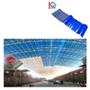 Color plastic polymer shingle roof covers warehouse roofing material pvc corrugated sheet panels tile