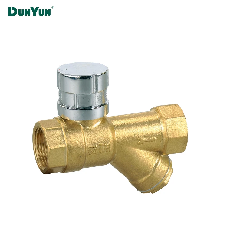 strainer lockable valve
