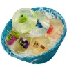 Glycerin soap with toys in it