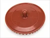 Custom natural rubber 60A Shore rubber comb for body massage