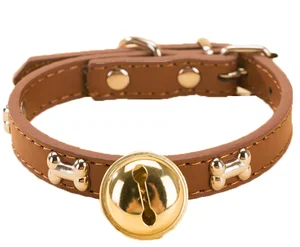 Image of Hot selling pet dog collar dog cat collar with bells beautiful pet products