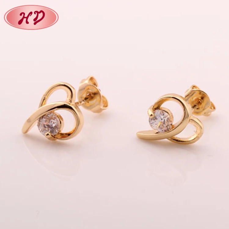 

2017 Latest Design gold plate earring for Women