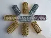Golden USB 2.0 Flash Disk with Keychain