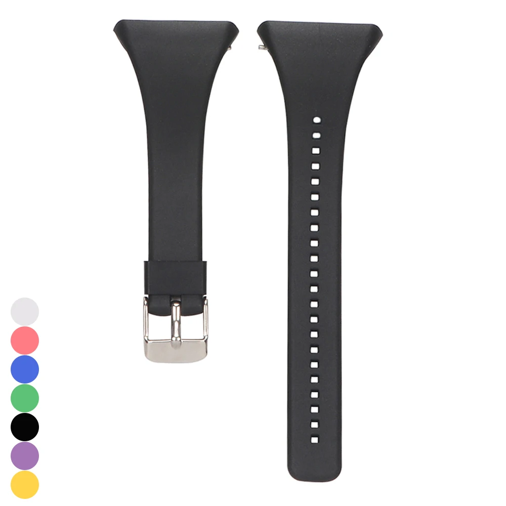 

Soft Silicone Replacement Watch Band Wrist Strap Bracelet for Polar FT4/FT7 Heart Rate Monitor and Sports Watch, 7 colors