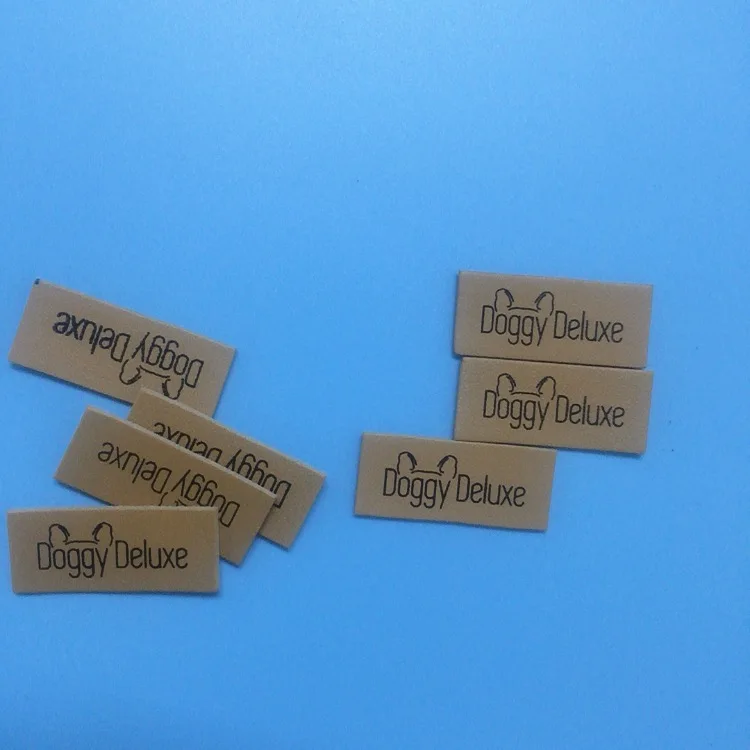 Leather Patches Embossing Leather Jeans Patch,Genuine Leather Patches