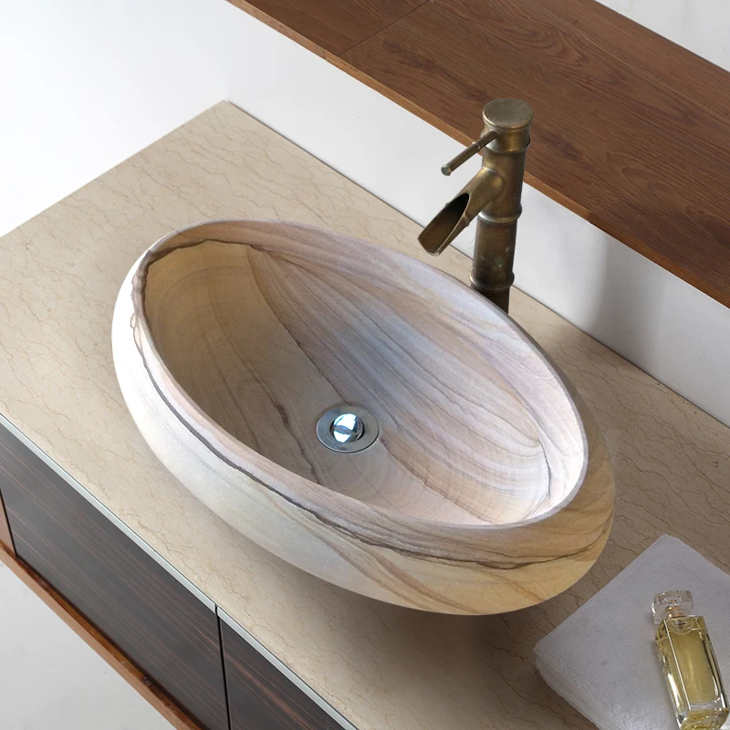 Custom Made Natural Stone Sink And Stone Bowl For Bathroom Decoration Buy Natural Stone Sink Stone Bowl Outdoor Stone Sink Product On Alibaba Com