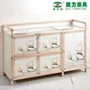 Stable and durable kitchen five doors storage aluminum cabinet 5K37EA