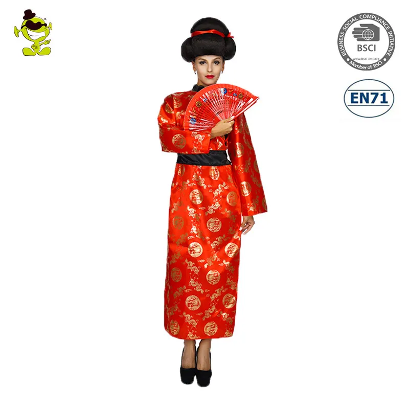 
Best Selling Carnival Party Red Chinese Traditional Dress Performance Cosplay Tang Suit For Women 
