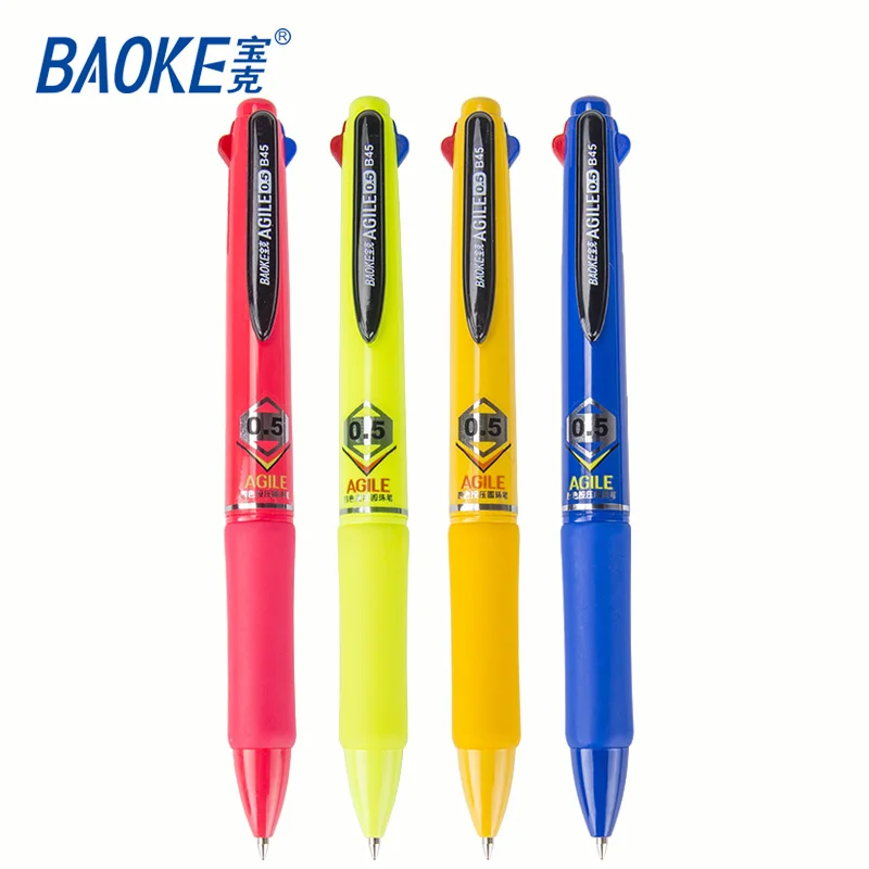 multicolor ball pen,supreme writing comfort,4 in 1 ballpoint pen