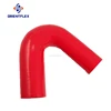 Custom flex non toxic silicone elbow pipe hose China supplier