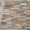 cut-to-size black slate veneer wall panel