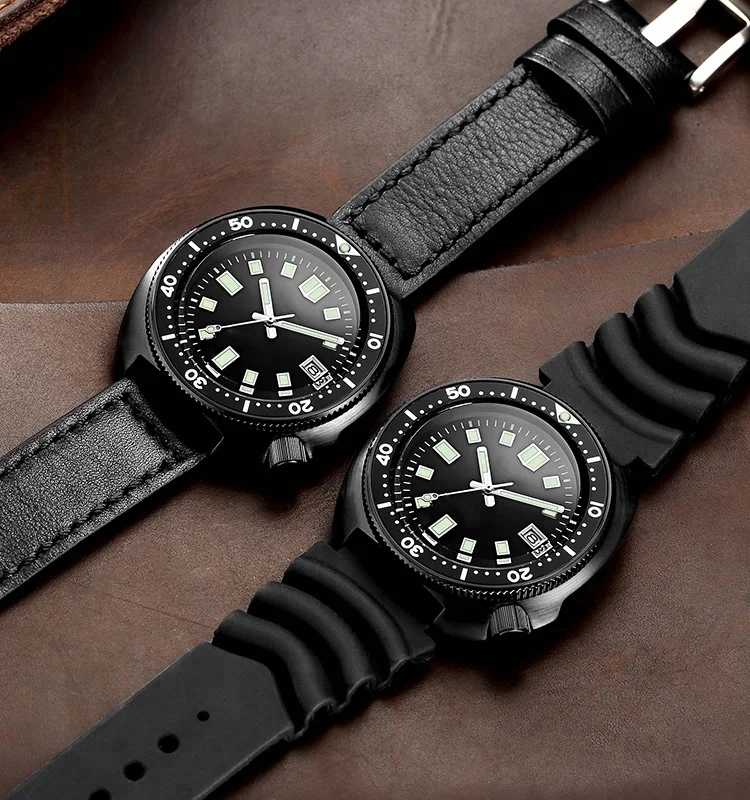 
Retail 316L Stainless steel 6105 Sterile 20 ATM Water resistanc dive diving diver japan NH35A automatic movement luminous watch 