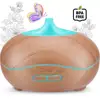 Home Appliances Amazon Hot sell Wood Grain Essential Oil Aroma Diffuser