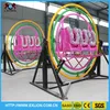 Most thrilling and super fun amusement park rides fight simulator/3D space ring for children rides