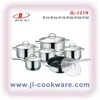 Rolled edge stainless steel dinning cookware sets/ kitchenware products/houseware