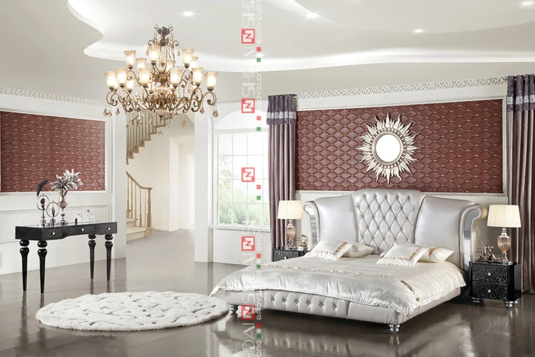 B9025 classique chambre à coucher / italien chambre ensembles de ... Chambre a coucher italienne de luxe