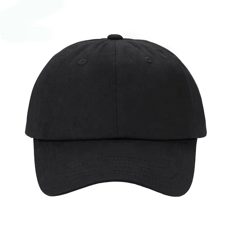 all black dad hat