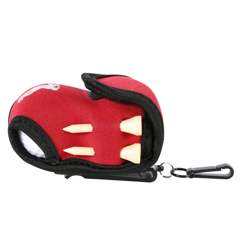 Neoprene Mini carry Pouch Belt Clip Golf Ball tag Holder waist storage Bag designer (4)